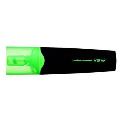 Resim Uni-Ball USP-200 Fosforlu Kalem Promark Yeşil