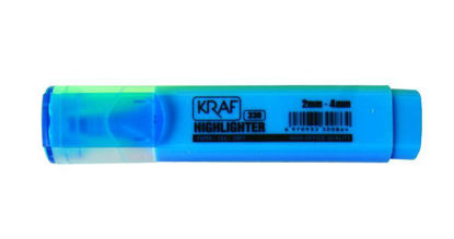 Resim Kraf 330 Fosforlu Kalem Mavi