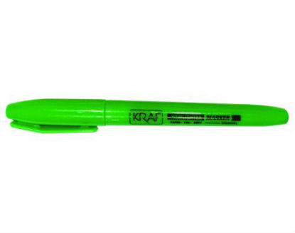 Resim Kraf 340 Kalem Tipi Fosforlu Kalem Yeşil
