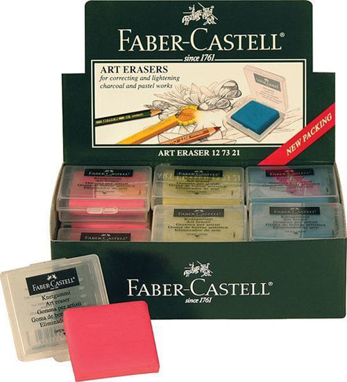 Faber-Castell 127321 Renkli Hamur Silgi. ürün görseli