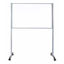 Resim İnter INT-628 Yazı Tahtası Laminant Yüzey Tekerlek Ayaklı Beyaz  90x120 cm
