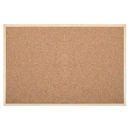 Resim İnter INT-512 Mantar Pano Ahşap Çerçeveli 60 x 90 cm *