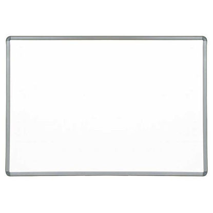 Resim İnter INT-588 Yazı Tahtası Laminant Yüzey Alüminyum Çerçeve Duvara Monte Beyaz 100x140 cm