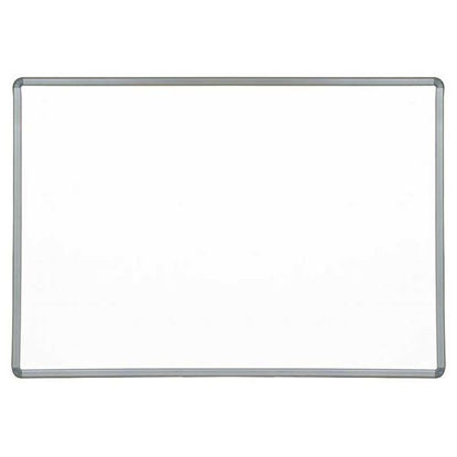 Resim İnter INT-687 Yazı Tahtası EmayeYüzey Alüminyum Çerçeve Duvara Monte Beyaz 120x300 cm