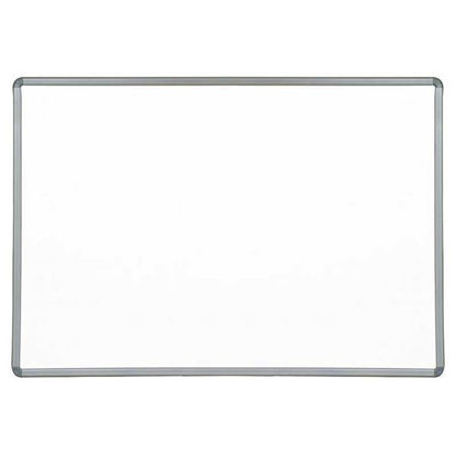 Resim İnter INT-688 Yazı Tahtası EmayeYüzey Alüminyum Çerçeve Duavara Monte Beyaz 120x360 cm