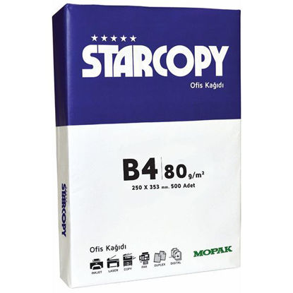 Resim Mopak Starcopy B4 Fotokopi Kağıdı 80gr.500'lü