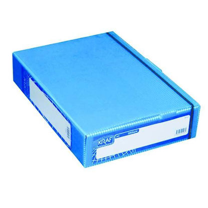 Resim Kraf 895G Plastik Numaralı Form Kutusu A4  500 Sayfa