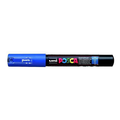 Resim Uni- Ball PC-1M Posca Poster Marker 0.7mm Mavi