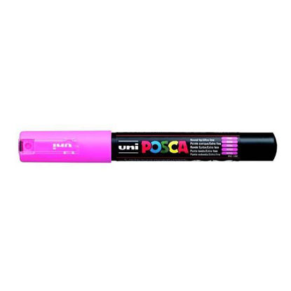 Resim Uni- Ball PC-1M Posca Poster Marker 0.7mm Pembe