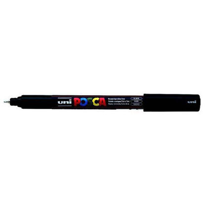 Resim Uni- Ball PC-1MR Posca Poster Marker 0.7mm Siyah