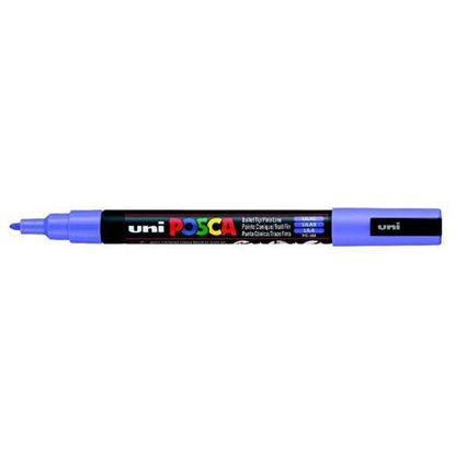 Resim Uni- Ball PC-3M Posca Poster Marker 0.9-1.3mm Lila