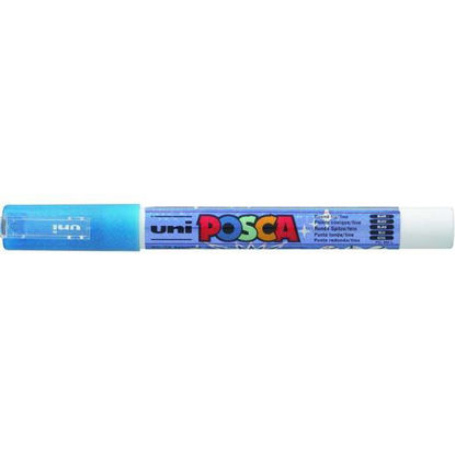 Resim Uni- Ball PC-3M Posca Poster Marker 0.9-1.3mm Mavi