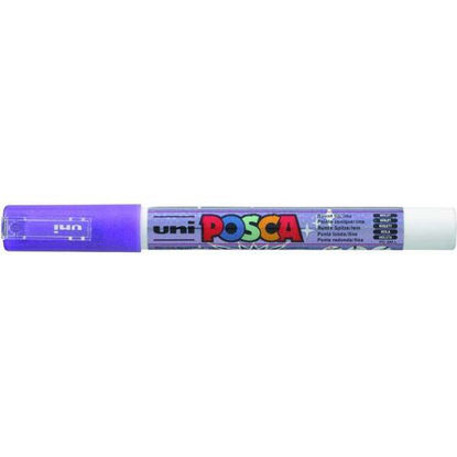 Resim Uni- Ball PC-3M Posca Poster Marker 0.9-1.3mm Mor