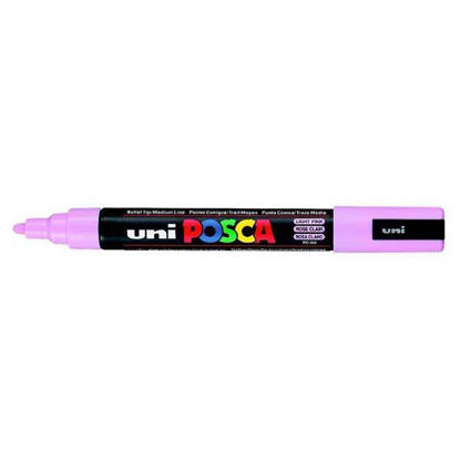 Resim Uni- Ball PC-5M Posca Poster Marker 1.8-2.5mm Açık Pembe