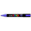 Resim Uni- Ball PC-5M Posca Poster Marker 1.8-2.5mm Metalik Mor