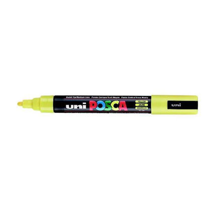 Resim Uni- Ball PC-5M Posca Poster Marker 1.8-2.5mm Sarı