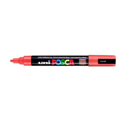 Resim Uni- Ball PC-5M Posca Poster Marker 1.8-2.5mm Turuncu