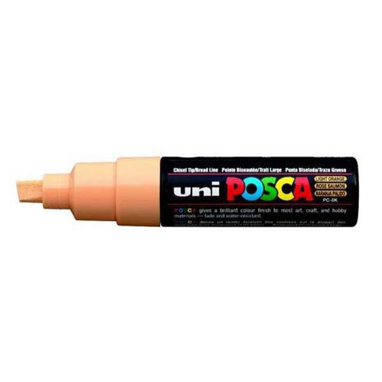 Uni- Ball PC-8K Posca Poster Marker 0.8mm  Açık Florasan Turuncu. ürün görseli