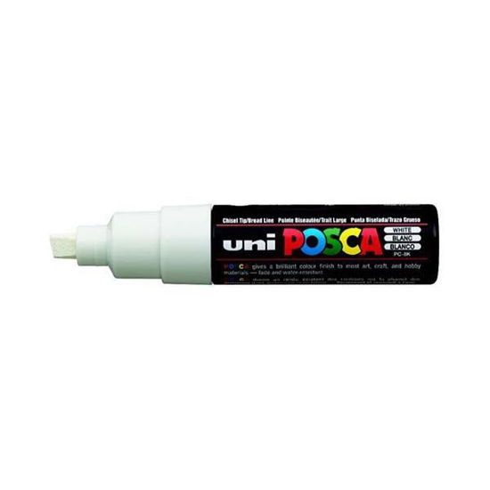 Uni- Ball PC-8K Posca Poster Marker 0.8mm  Beyaz. ürün görseli
