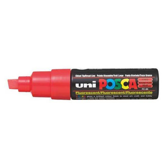 Uni- Ball PC-8K Posca Poster Marker 0.8mm  Florasan Kırmızı. ürün görseli