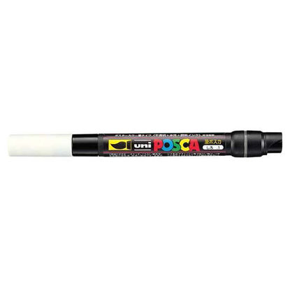 Resim Uni- Ball PCF-350 Posca Poster Marker 1-10mm Beyaz