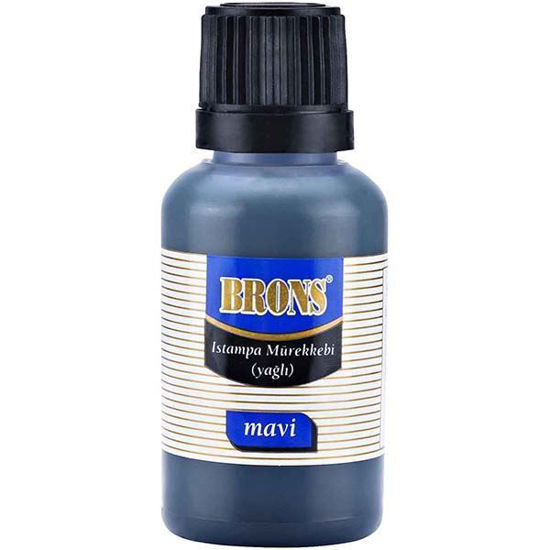 Brons BR-315 Istampa Mürekkebi 30cc.Mavi. ürün görseli