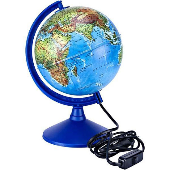 Brons BR-802 Dünya Küresi Işıklı Siyasi-Fiziki Çap:20 cm.. ürün görseli