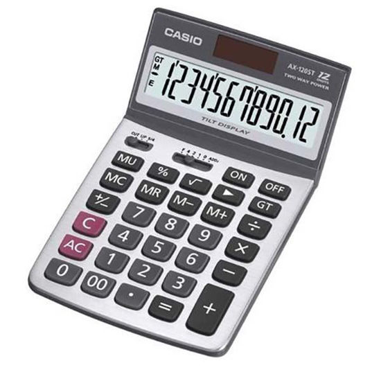 Casio AX-120ST Hesap Makinesi 12 Haneli. ürün görseli