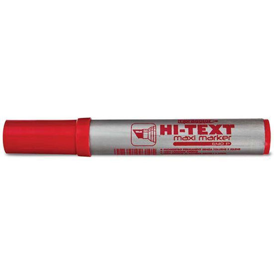 Hı-Text 840PC Permanent Kalem Kesik Uç Maxi 840 Kırmızı. ürün görseli