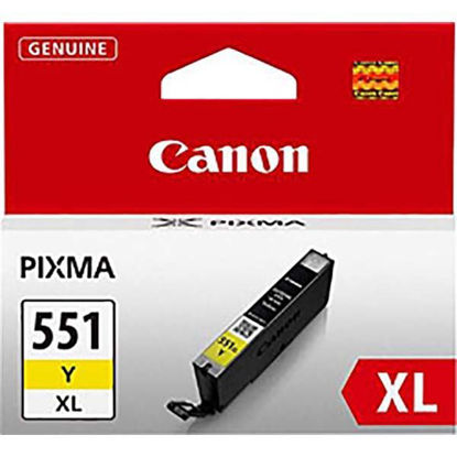 Resim Canon CLI-551 XL Mürekkep Kartuş Sarı