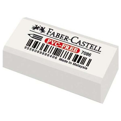 Resim Faber-Castell 7086-48 Beyaz Silgi