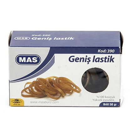 Resim Mas 390 Ambalaj Lastiği Geniş 50gr