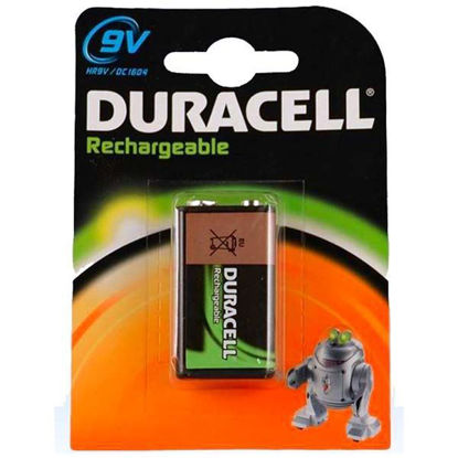 Resim Duracell Alkalin Pil 9 Volt Şarj Edilebilir 170 MA32564