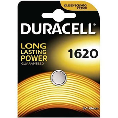 Resim Duracell Düğme Pil  1620 3 Volt