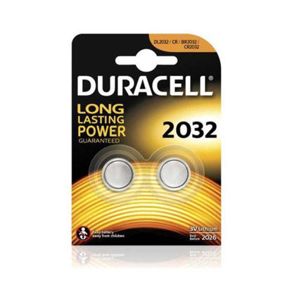 Resim Duracell Düğme Pil 2032 3 Volt