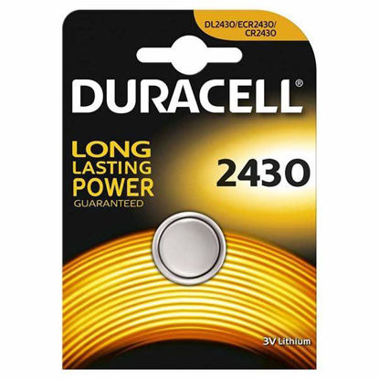 Resim Duracell Düğme Pil 2430 3 Volt