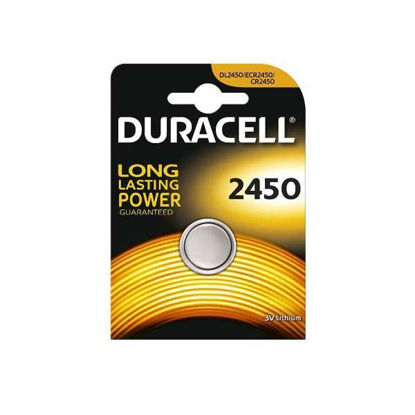 Resim Duracell Düğme Pil 2450 3 Volt