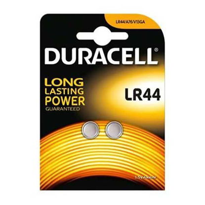 Resim Duracell Düğme Pil  LR44 AG13 3 Volt