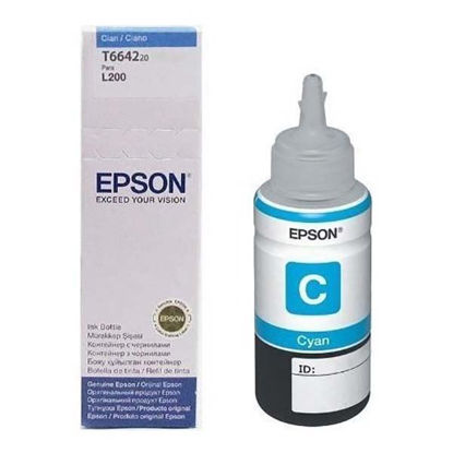 Resim Epson Mürekkep Kartuş C13T66424A Mavi 70ml.