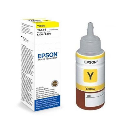 Resim Epson Mürekkep Kartuş C13T66444A Sarı 70ml.