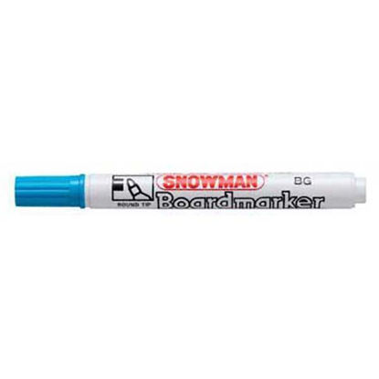 Resim Snowman BG-12 Beyaz Tahta Kalemi A. Mavi