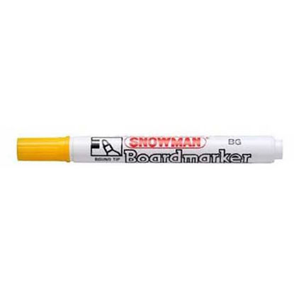 Resim Snowman BG-12 Beyaz Tahta Kalemi Sarı