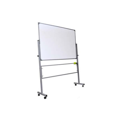 Resim İnter INT-615F Yazı Tahtası Manyetik Yüzey Tekerlek Ayaklı Flip Chart 90x120 cm