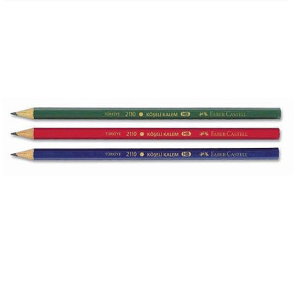 Resim Faber-Castell 2110 Kurşun Kalem Köşeli