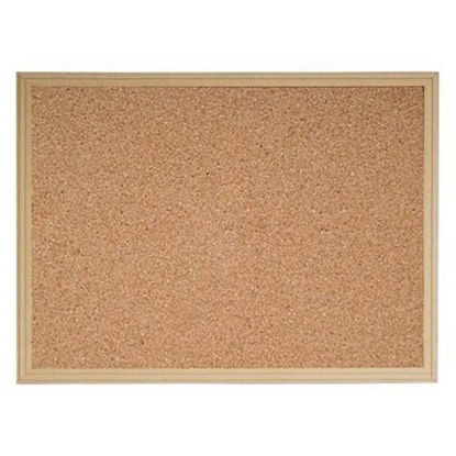 Resim İnter INT-303-M Mantar Pano MDF Çerçeveli 45 x 60 cm *