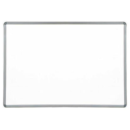 Resim İnter INT-385 Yazı Tahtası Laminant Yüzey Ahşap Çerçeve Duvare Monte Beyaz  60x90 cm