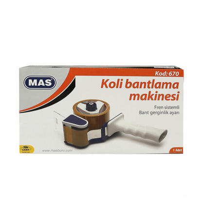 Resim Mas 670 Koli Bant Makinası 50mm