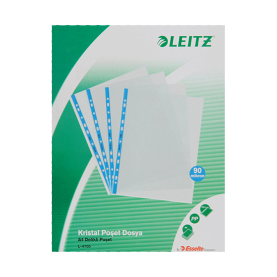 Leitz 4700 Kristal Poşet Dosya 100'lü. ürün görseli
