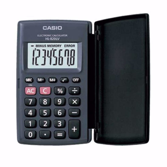 Casio HL-820LV-BK Hesap Makinesi 8 Haneli. ürün görseli