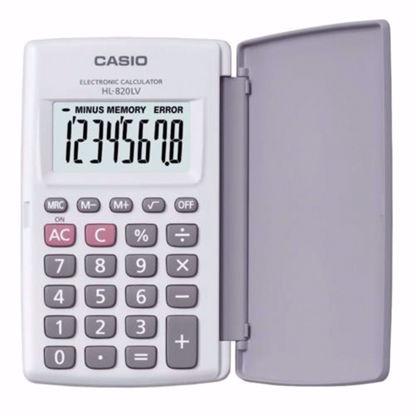 Resim Casio HL-820LV-WE Hesap Makinesi 8 Haneli